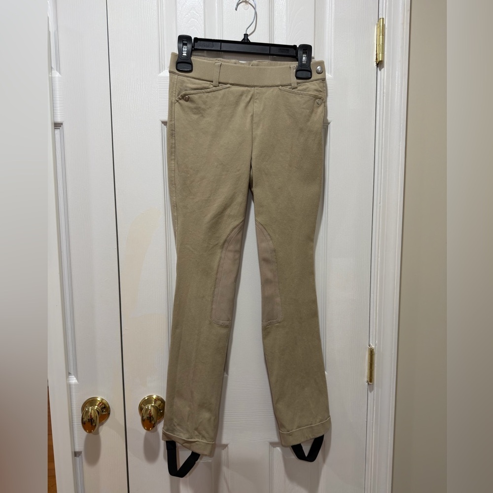 ARIAT Youth Heritage Side Zip Knee Patch Jod -Size 12